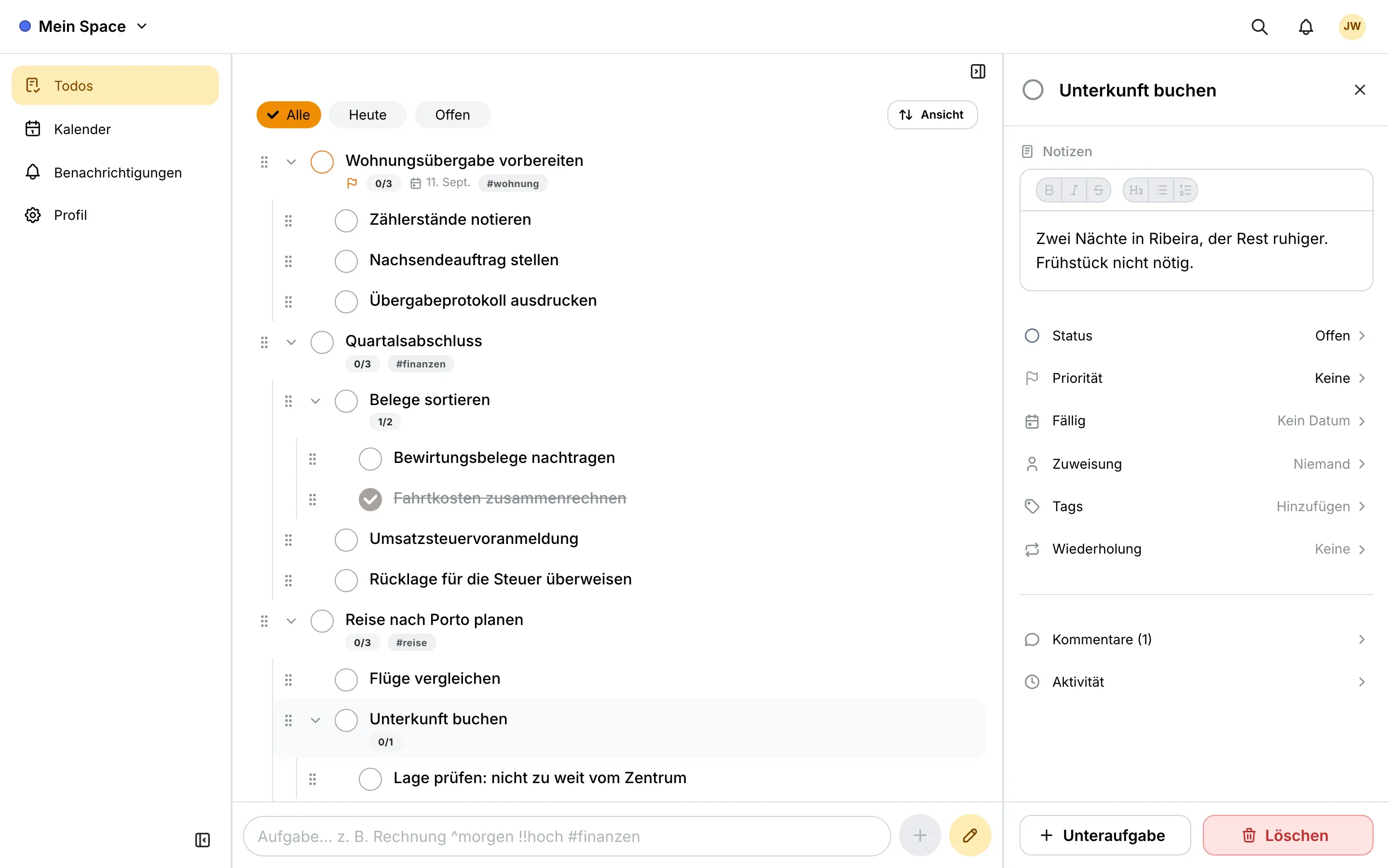 LiTha To-Do im Browser